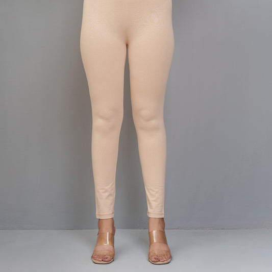 Womens Peach Leggings