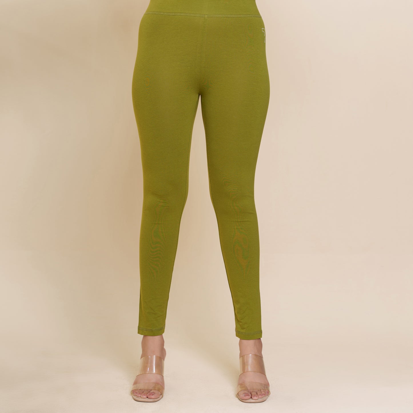 Womens Olive Leggings