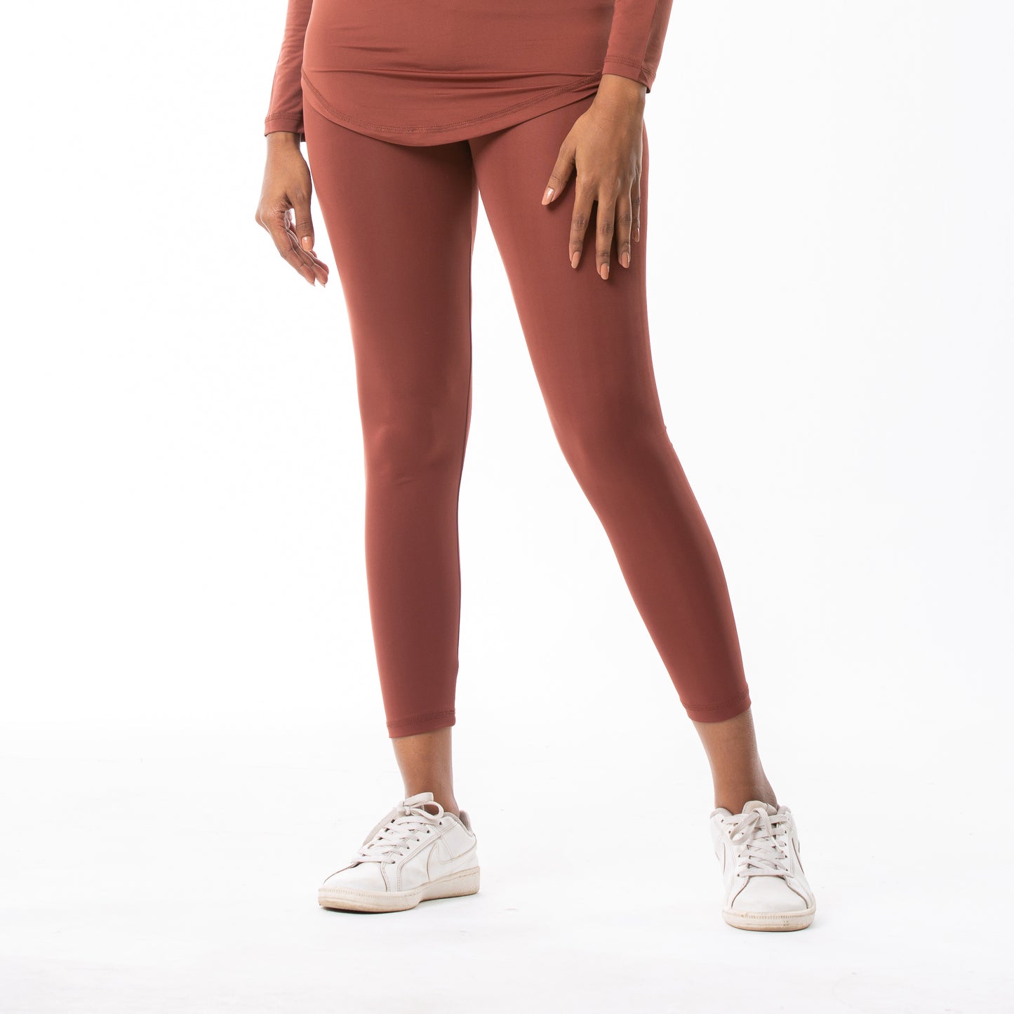 Womens Brown Leggings