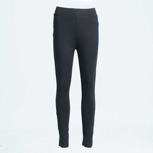 Women's Black Basic Leggings