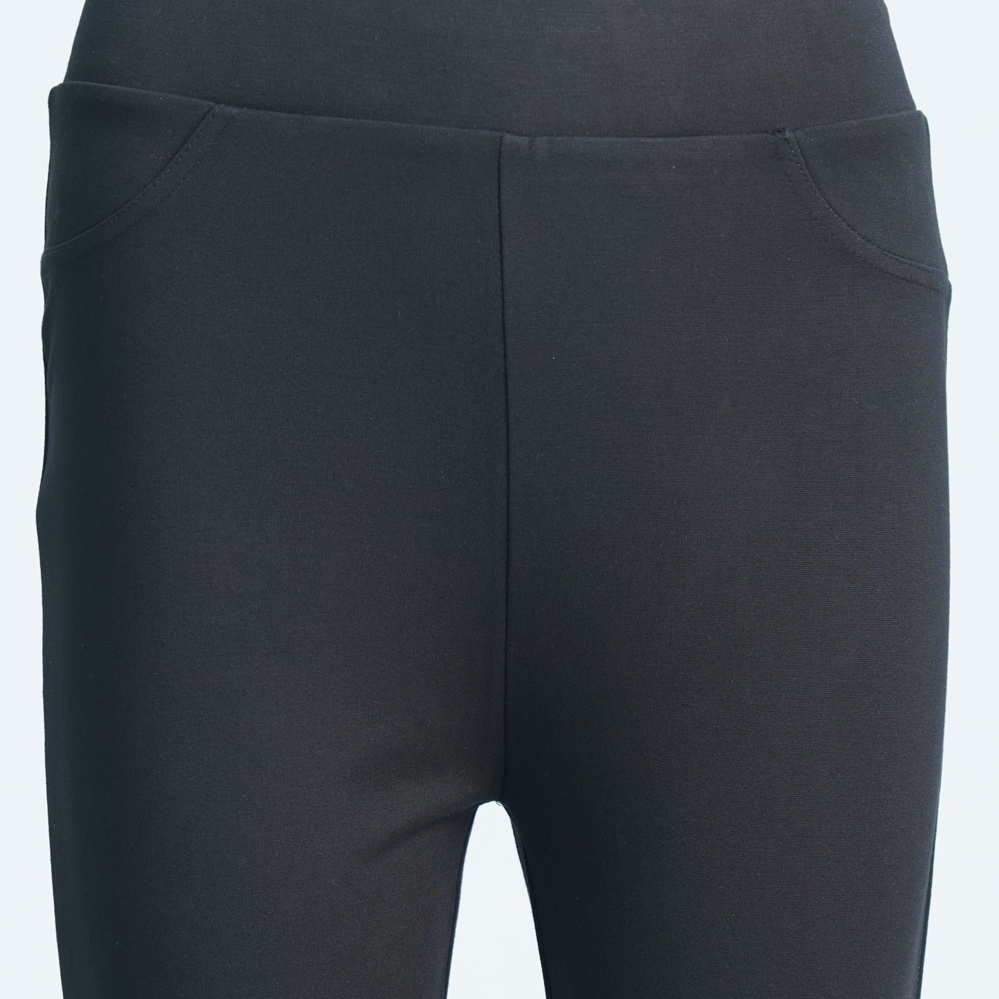 Women's Black Basic Leggings