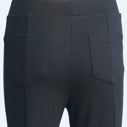 Women's Black Basic Leggings