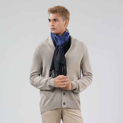Mens Navy Muffler