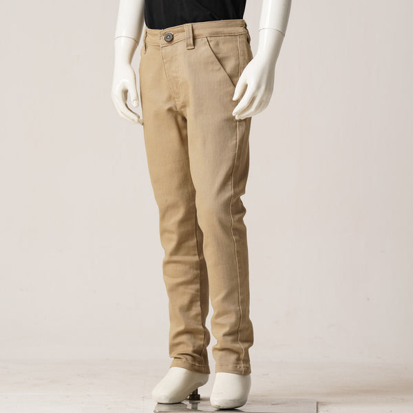 GIRLS LONG PANT-KHAKI