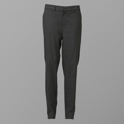 Women Grey Strip Pant