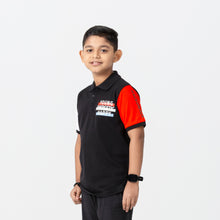 Load image into Gallery viewer, Boys Black Polo Shirt
