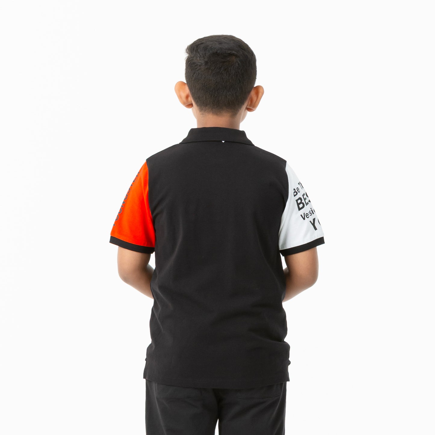 Boys Black Polo Shirt