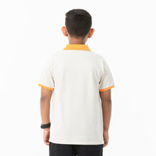 Load image into Gallery viewer, Boys Off-White Polo Shirt
