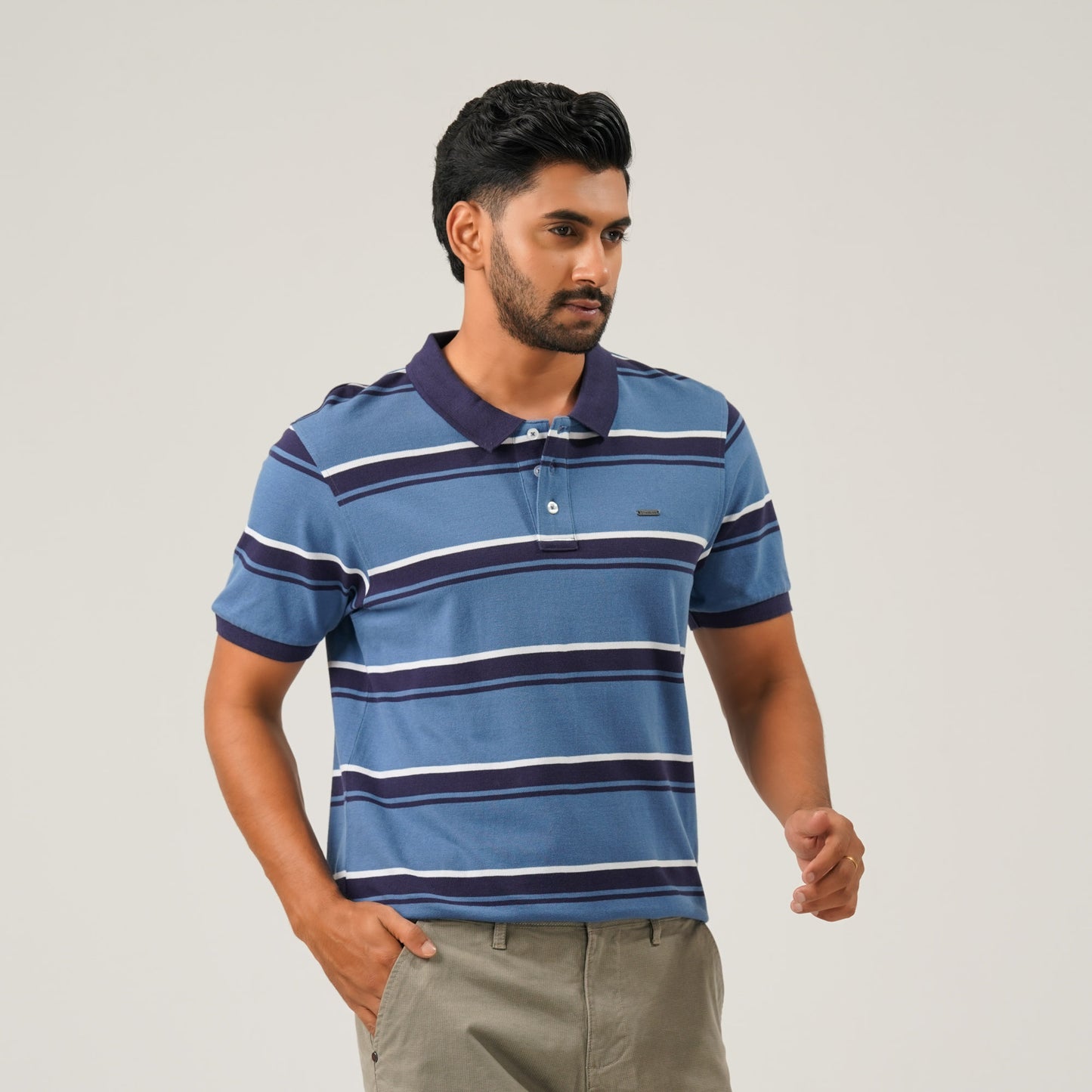 Mens Navy Polo