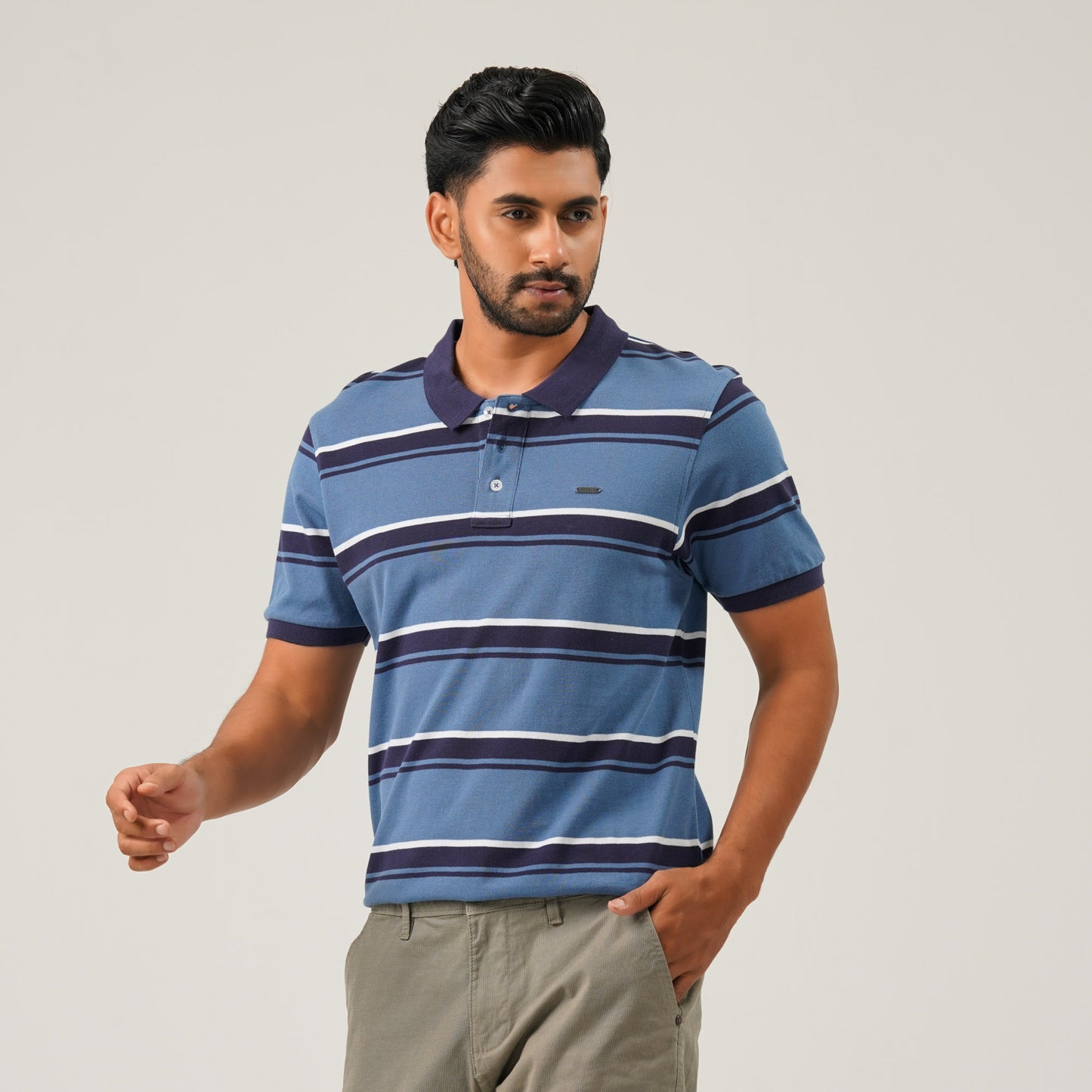 Mens Navy Polo