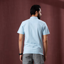 Load image into Gallery viewer, MENS POLO-LIGHT BLUE
