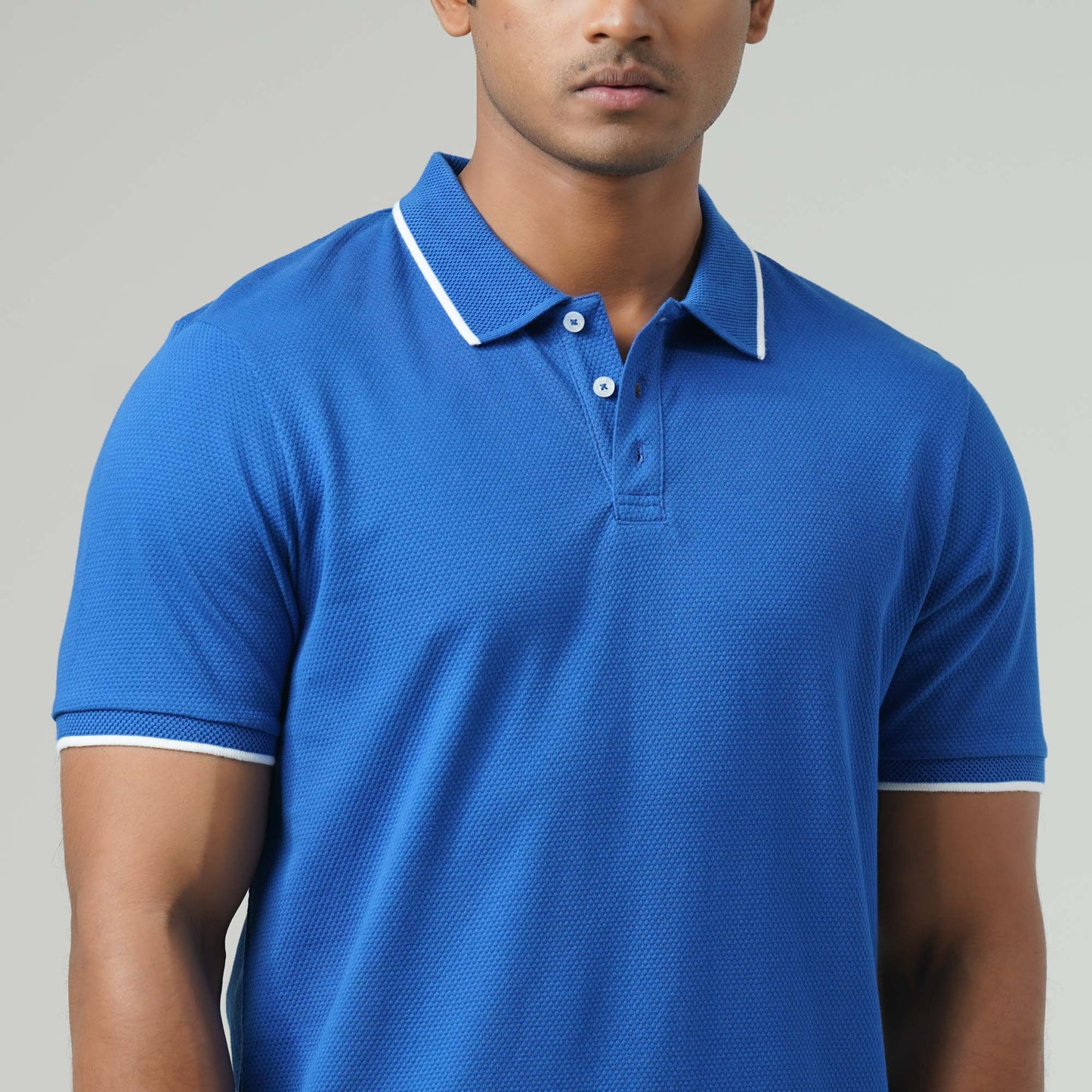 Mens Blue Polo