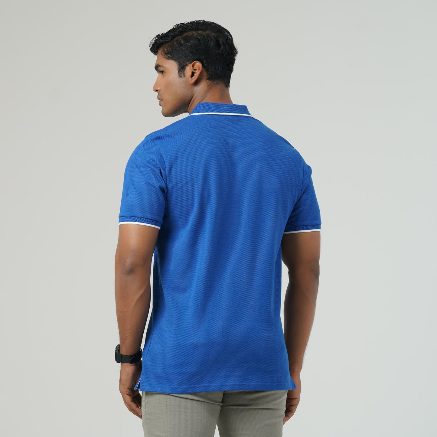 Mens Blue Polo