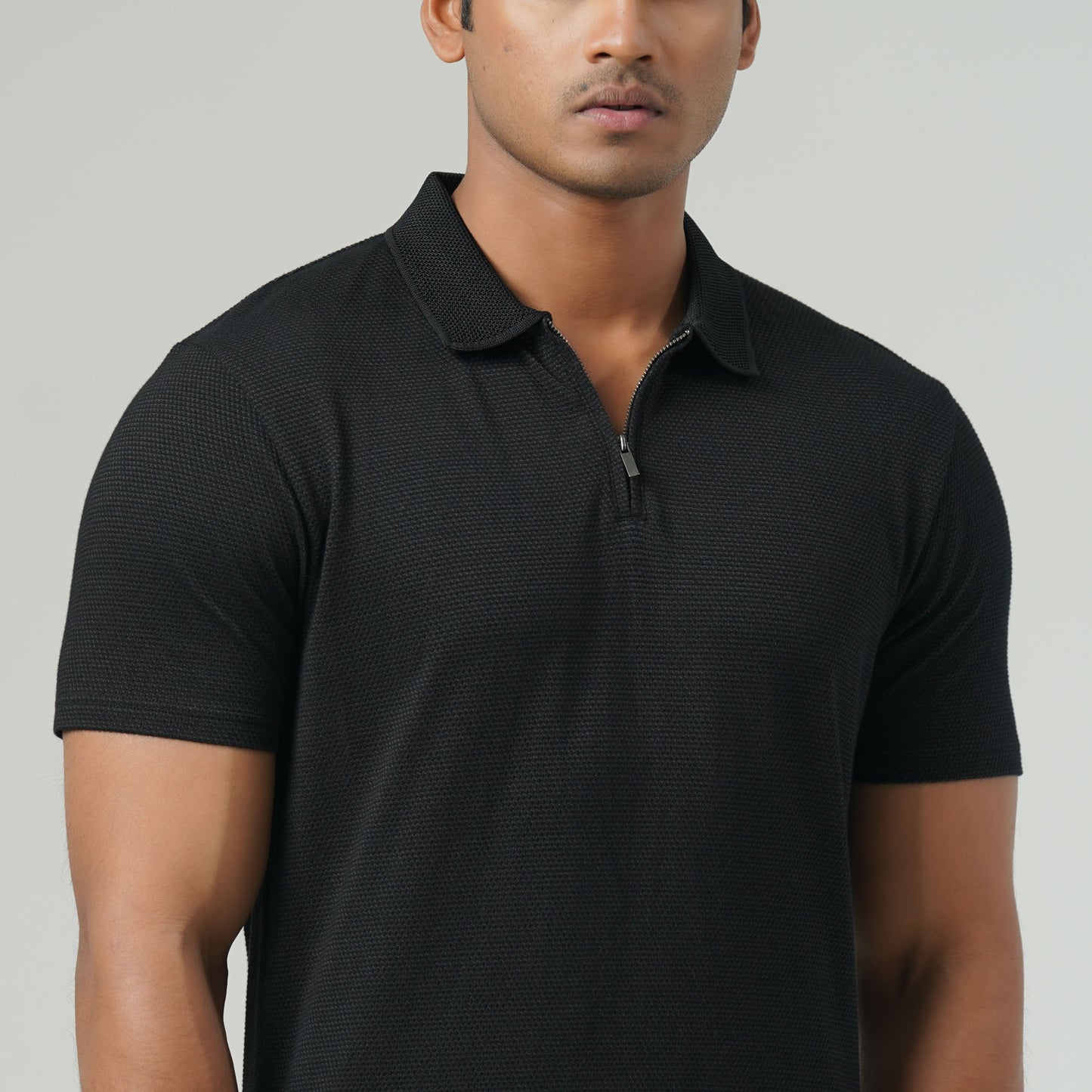 Mens Black Polo Shirt