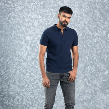 MENS POLO- NAVY