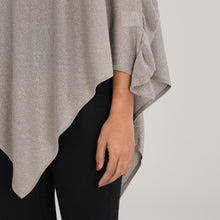 Load image into Gallery viewer, Womens Grey Poncho
