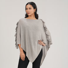 Load image into Gallery viewer, Womens Grey Poncho
