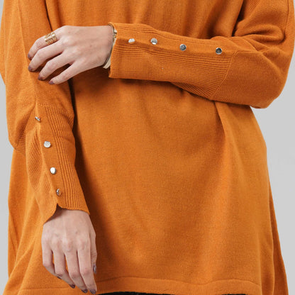 Women's Brown Poncho