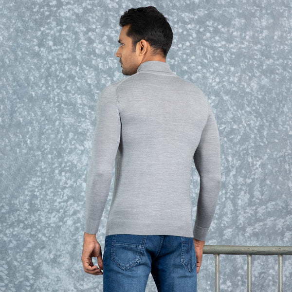 MENS PULLOVER- GREY