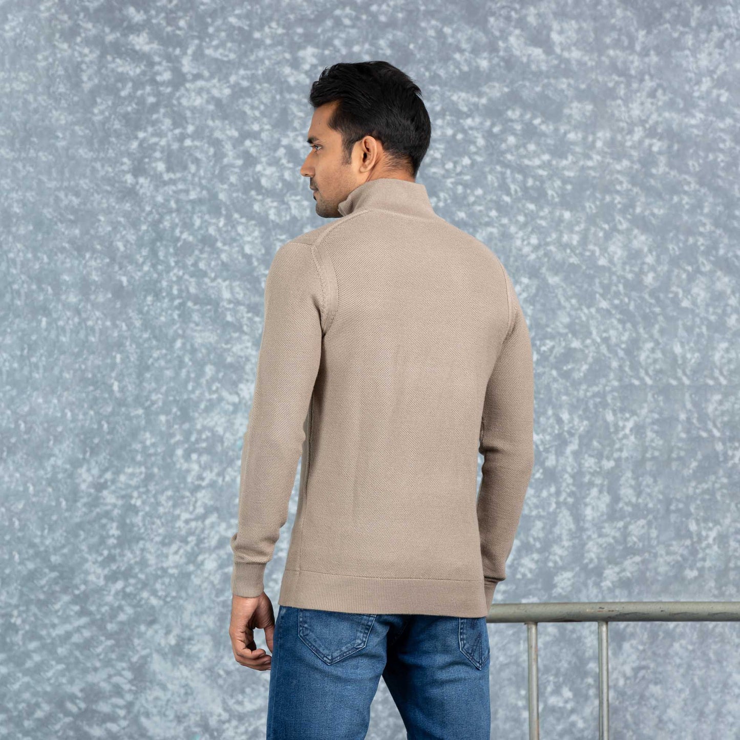 Mens Pullover- Beige