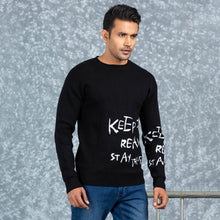 Load image into Gallery viewer, MENS PULLOVER- BLACK
