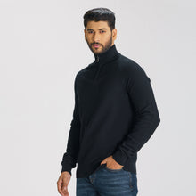 Load image into Gallery viewer, Mens Black Sweater Pullover
