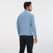 Load image into Gallery viewer, Mens Light Blue Sweater Pullover
