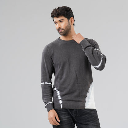 Mens Grey Sweater Pullover
