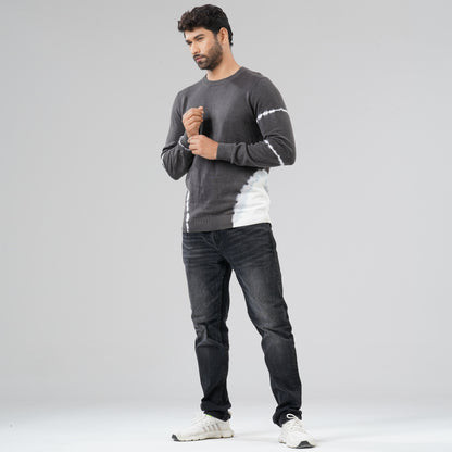 Mens Grey Sweater Pullover