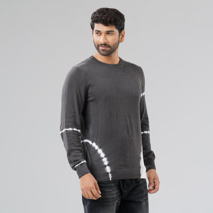 Mens Grey Sweater Pullover