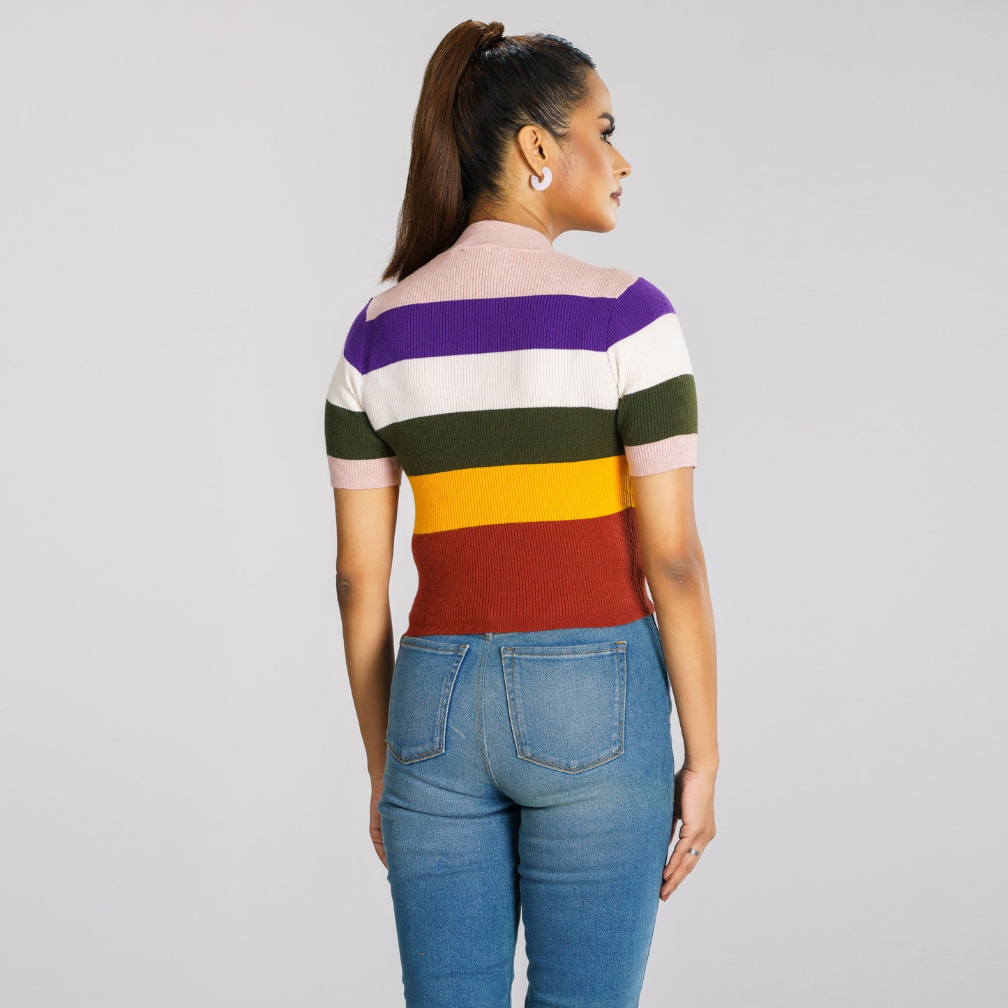 Women Multicolor Pullover