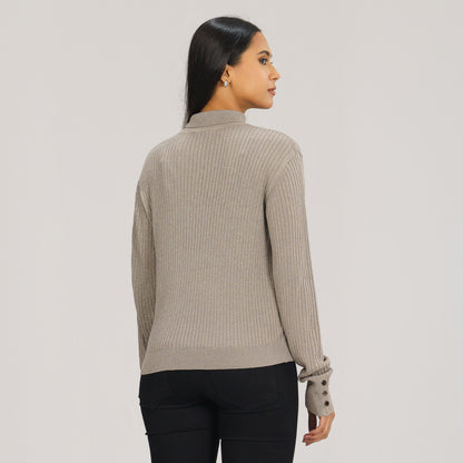Women's Grey Sweater Pullover