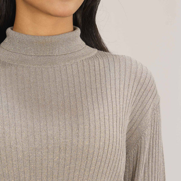 Womens Grey Sweater Pullover