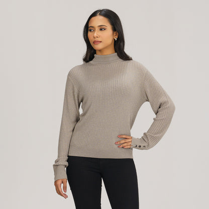 Women's Grey Sweater Pullover