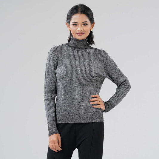 Women's Black Sweater Pullover