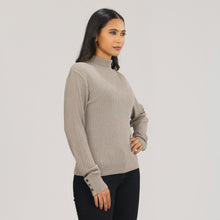 Load image into Gallery viewer, Womens Grey Sweater Pullover
