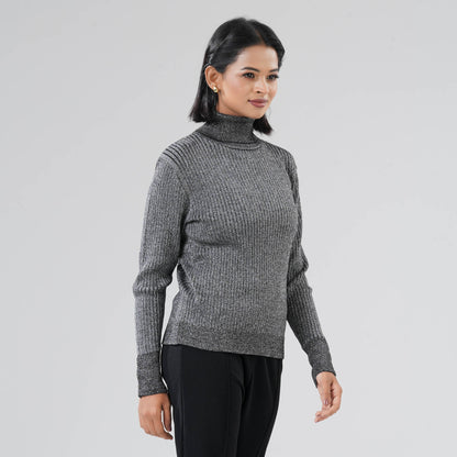 Women's Black Sweater Pullover