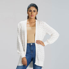 Load image into Gallery viewer, Women’s White Sweater Shrug
