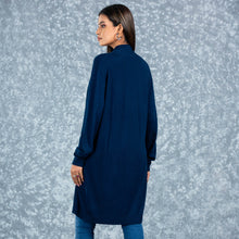 Load image into Gallery viewer, LADIES SHRUG- NAVY
