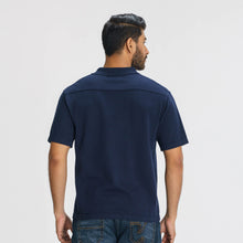 Load image into Gallery viewer, Men&#39;s Navy Sweater Shirt
