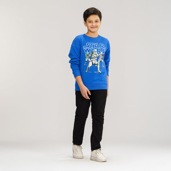 Boys Blue Sweatshirt