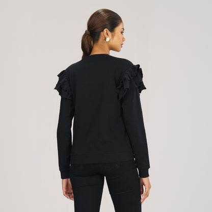 Womens Black Sweatshirt