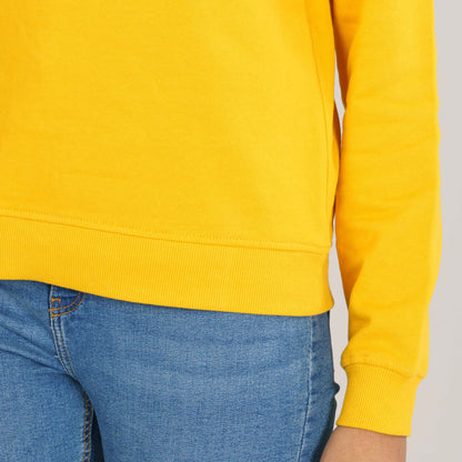 Womens Mustard Sweatshirt