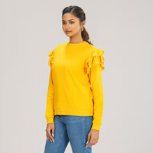 Load image into Gallery viewer, Womens Mustard Sweatshirt
