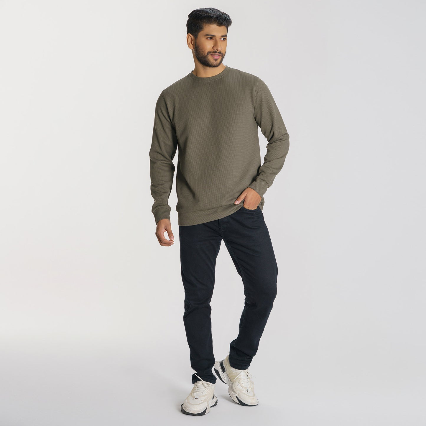 Mens Sea Green Sweatshirt