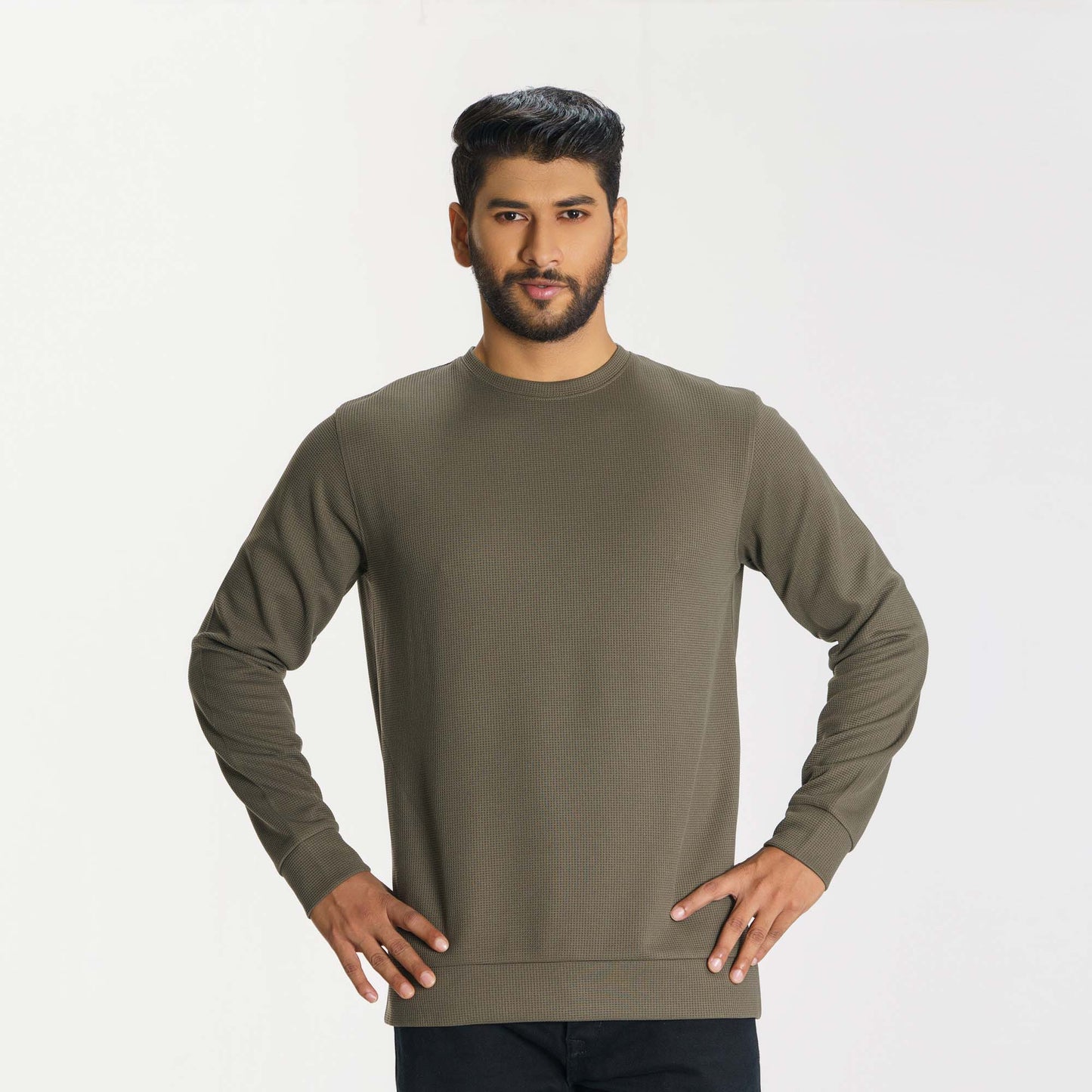 Mens Sea Green Sweatshirt