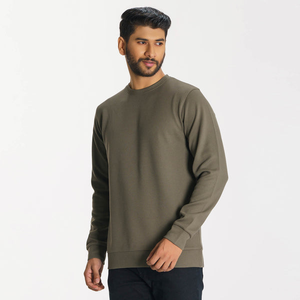 Mens Sea Green Sweatshirt