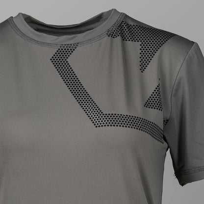 Womens Gray Active T-Shirt