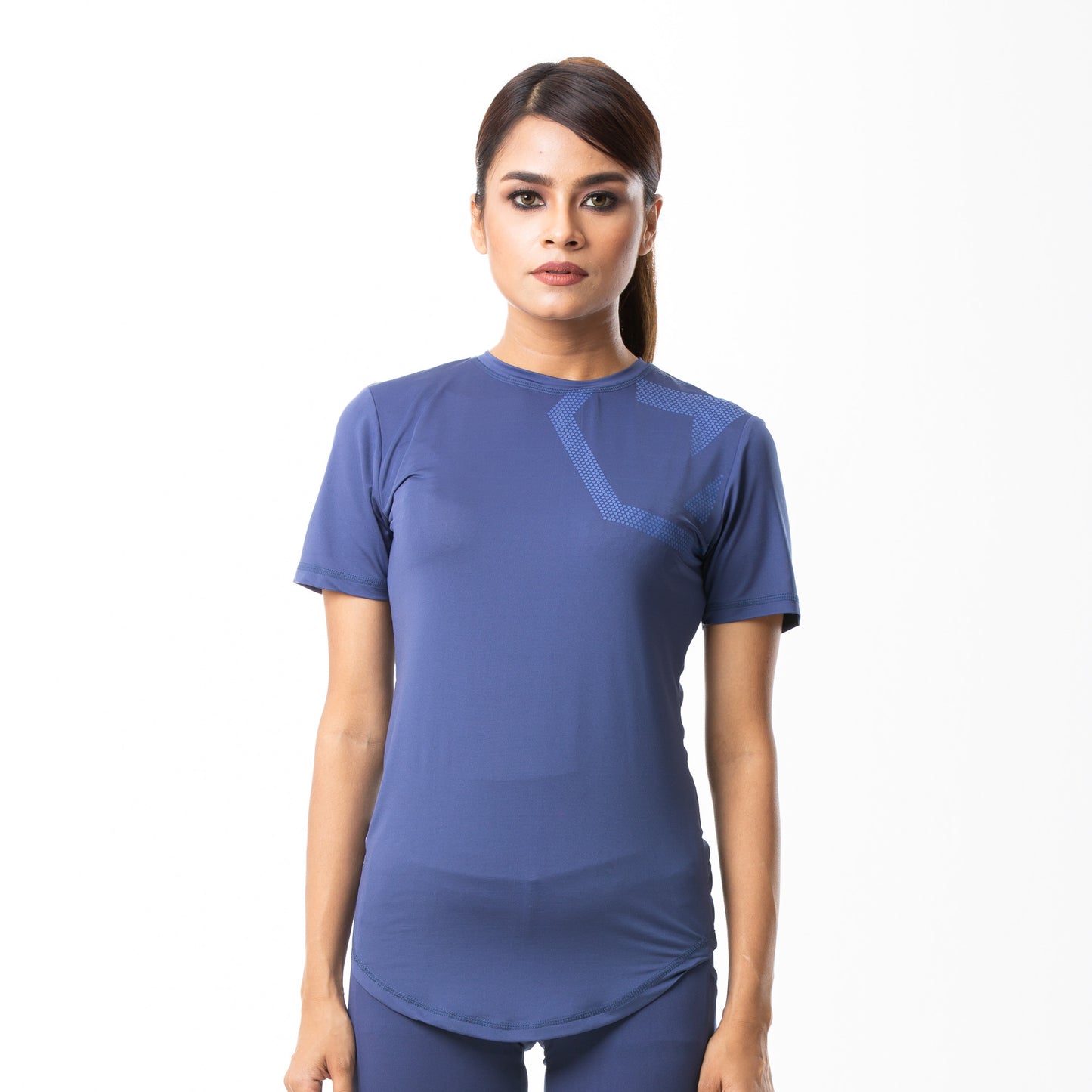 Womens Tops-Blue