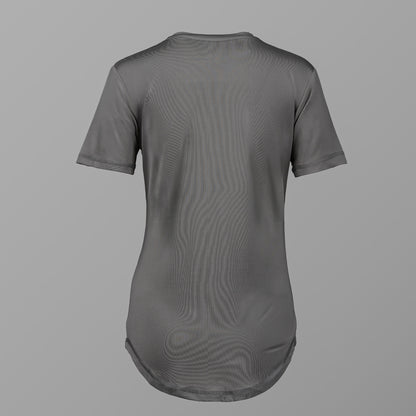 Womens Gray Active T-Shirt